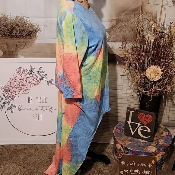 L&B Colorful Hi-Lo Top Size S - Picture 3 of 6